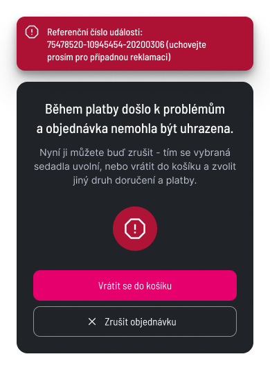 SCR-CS-22: Izolovaná error komponenta