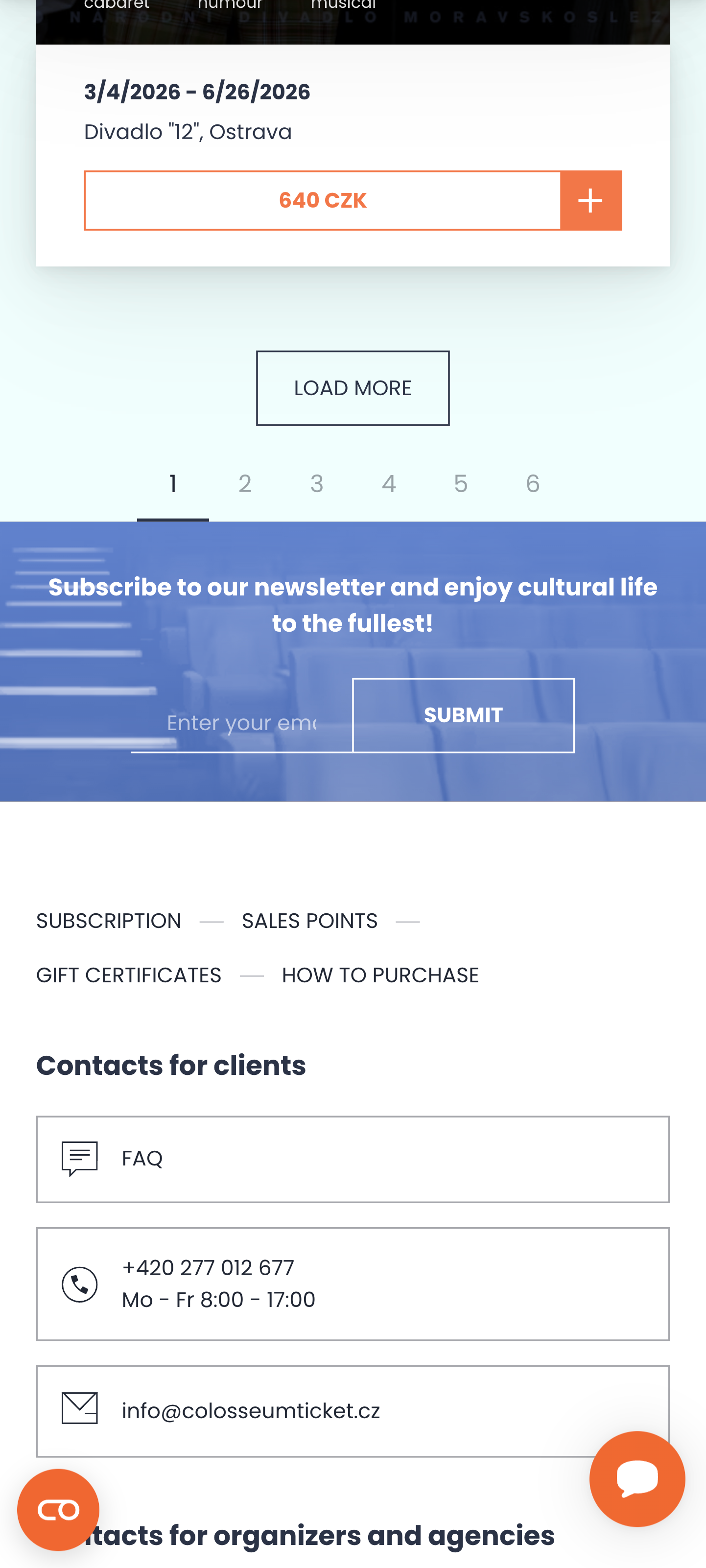 SCR-WEB-11: Load More + numerická pagination